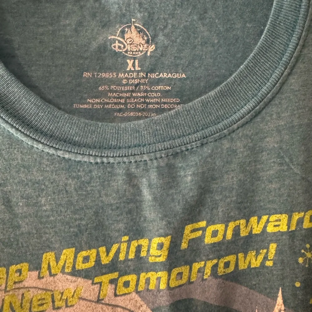 Disney Teal Tomorrowland PeopleMover Tee - Picture 2 of 2